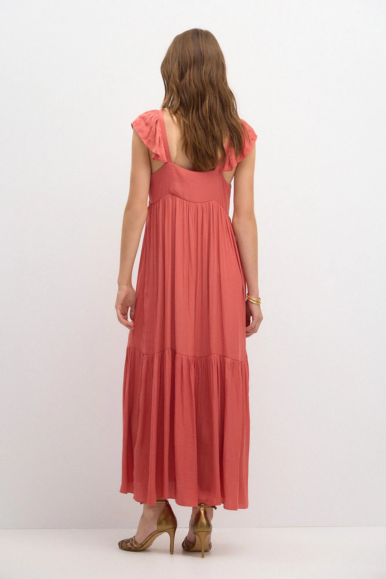 Hoss Intropia Cora. Vestido volante.