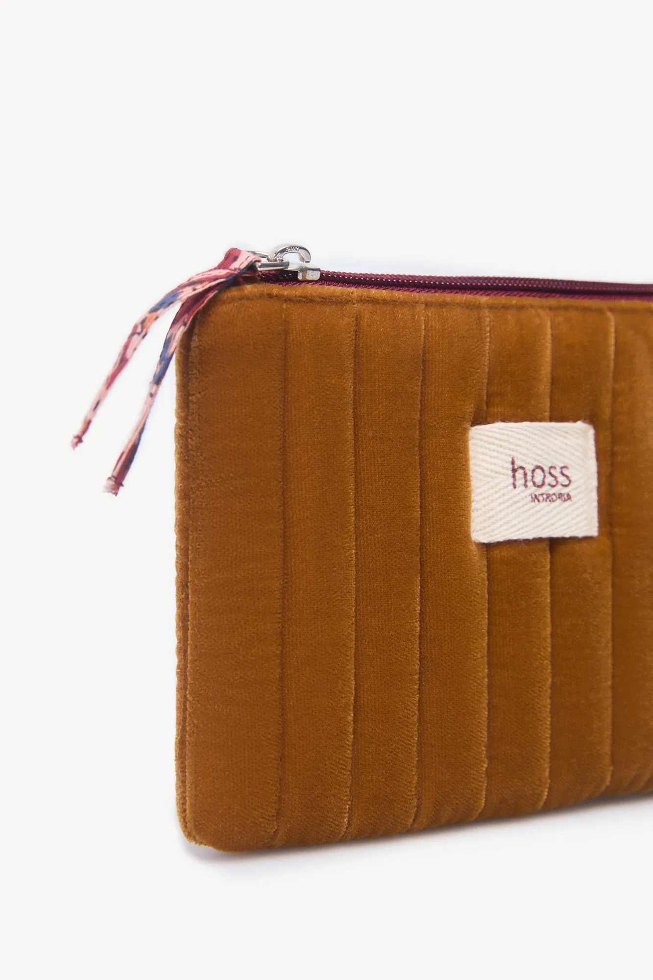 Hoss Intropia Layla.Cartera terciopelo acolchado