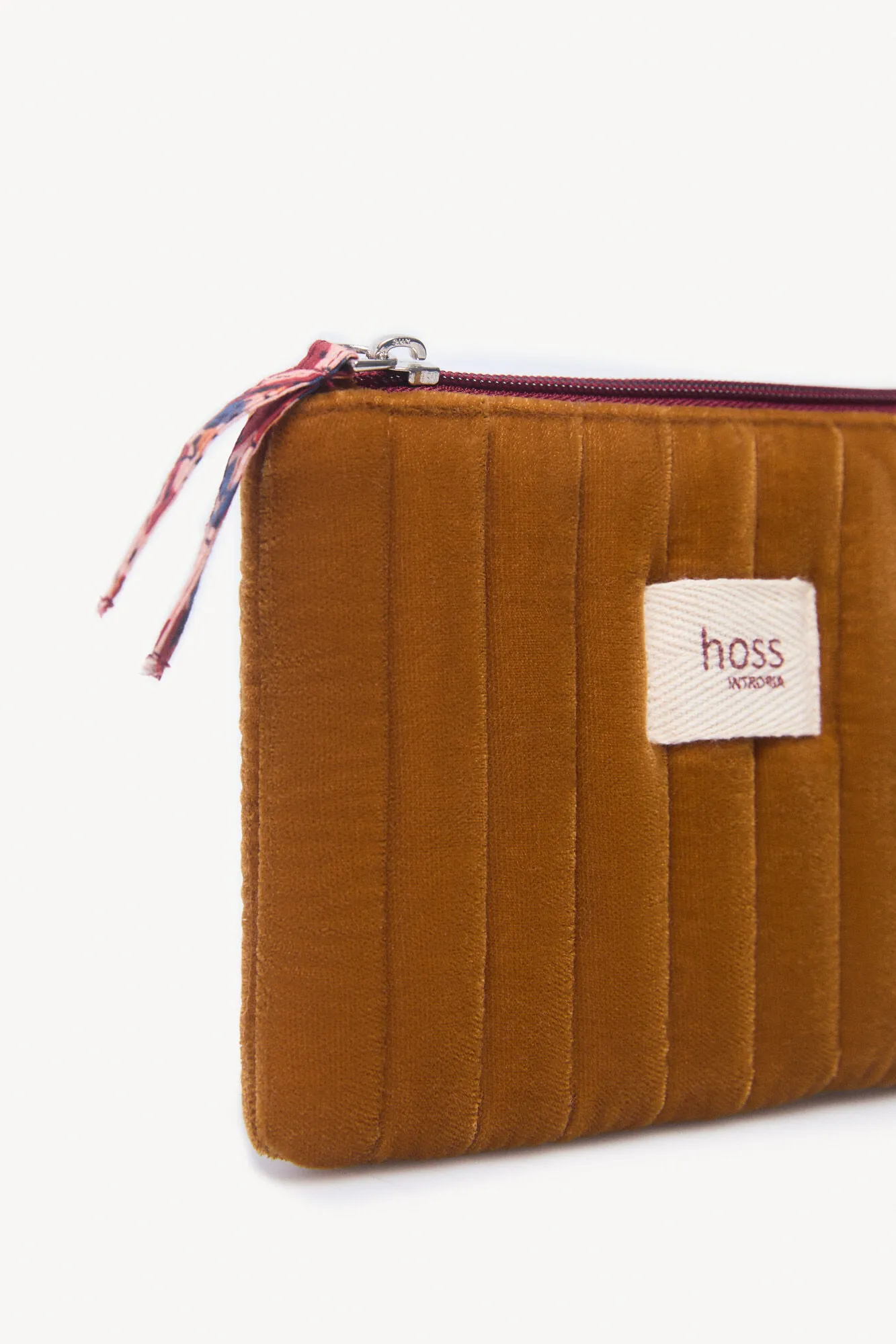Hoss Intropia Layla.Cartera terciopelo acolchado