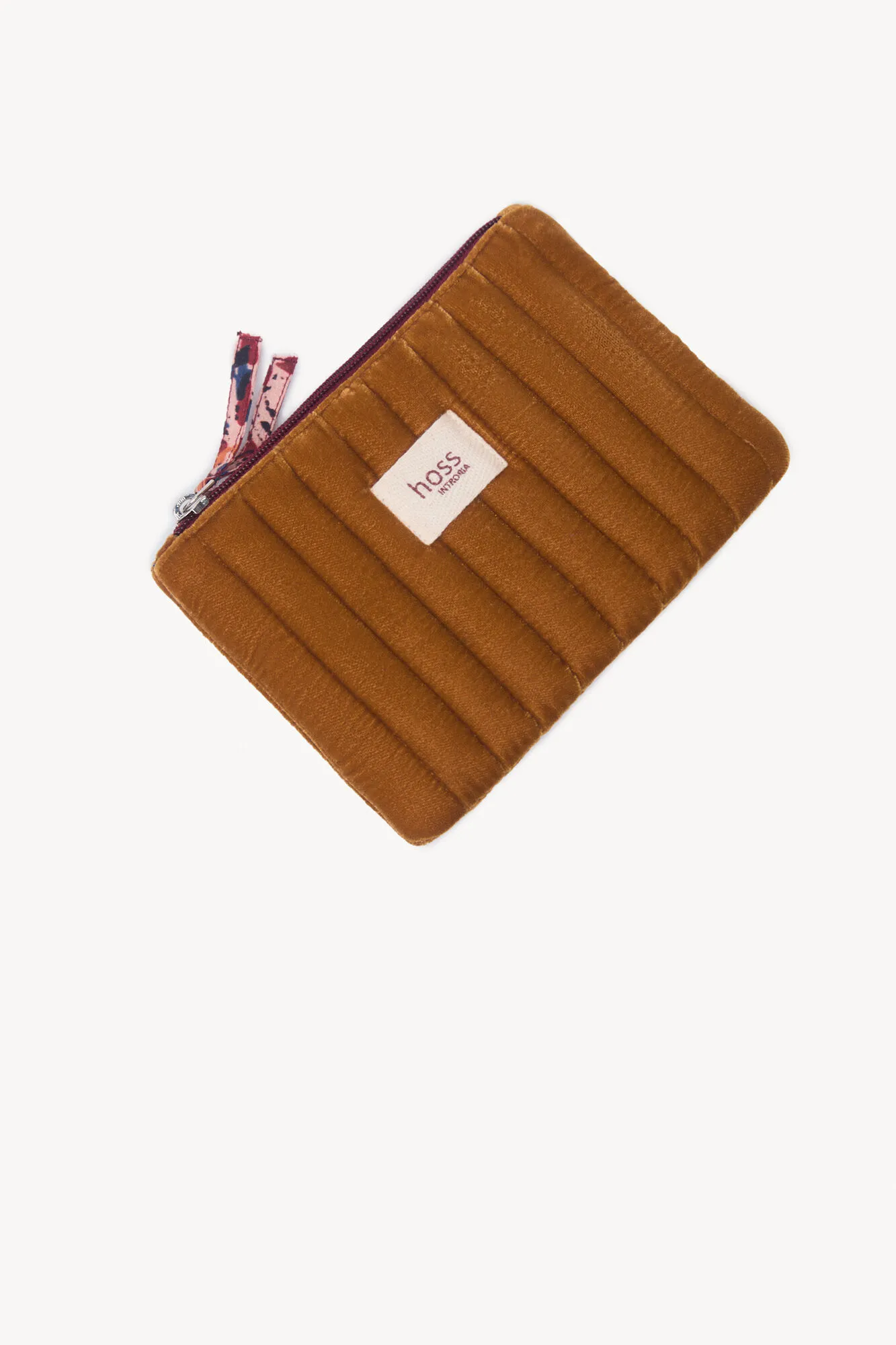 Hoss Intropia Layla.Cartera terciopelo acolchado