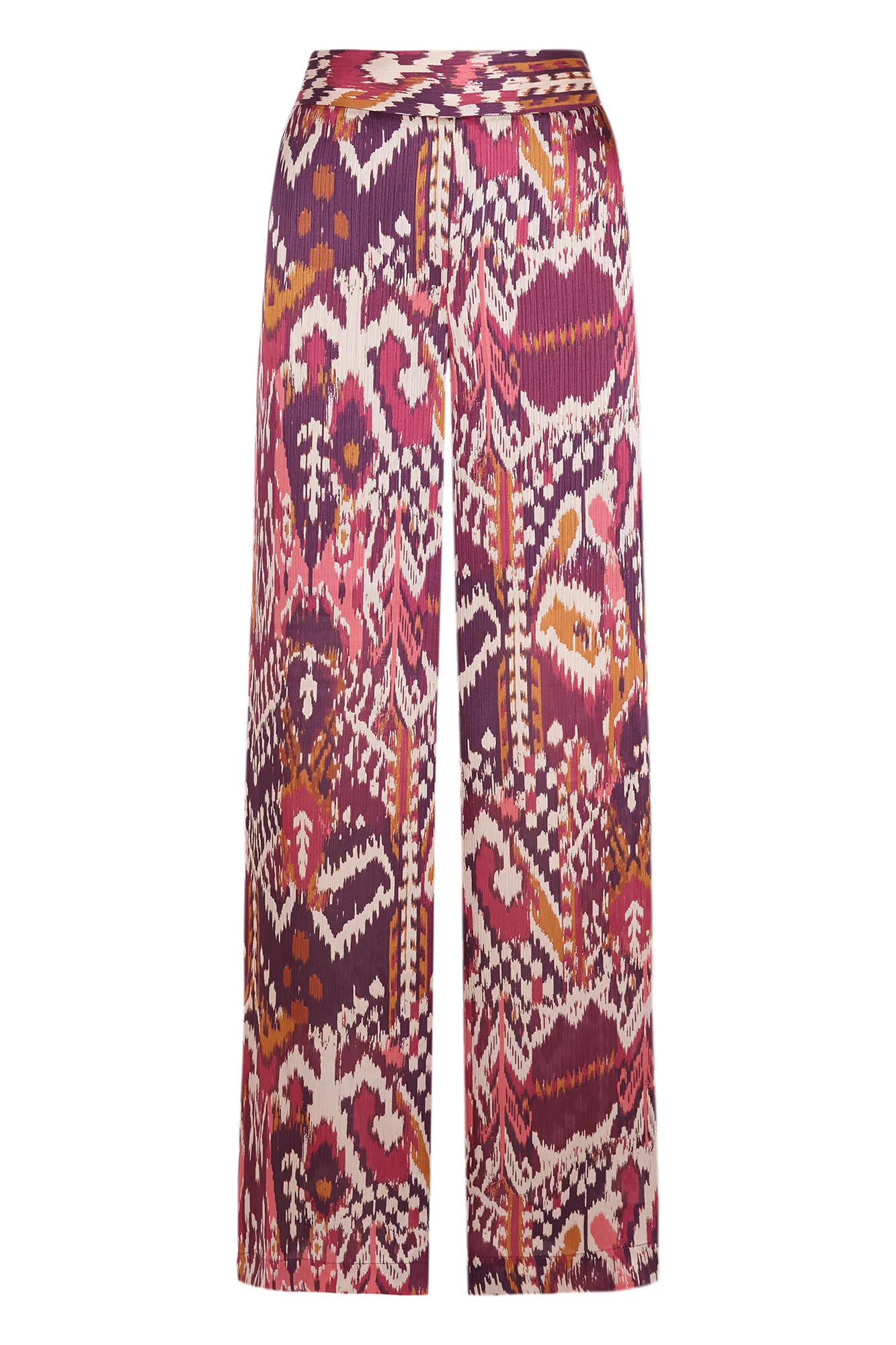 Hoss Intropia Pandra. Pantalón fluido estampado