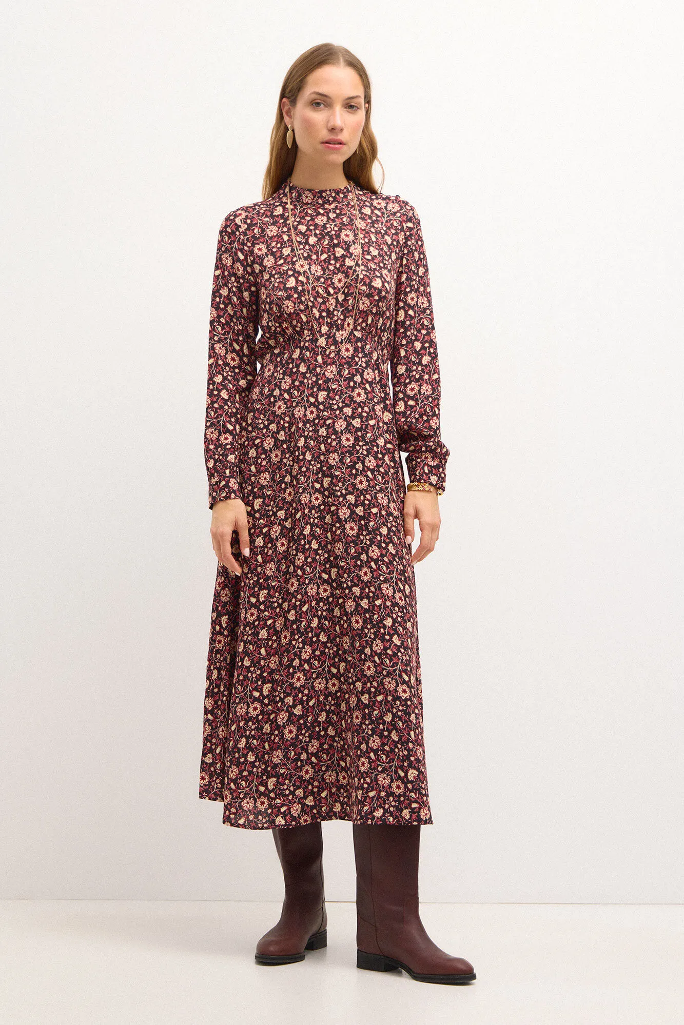 Hoss Intropia Raisa. Vestido estampado.