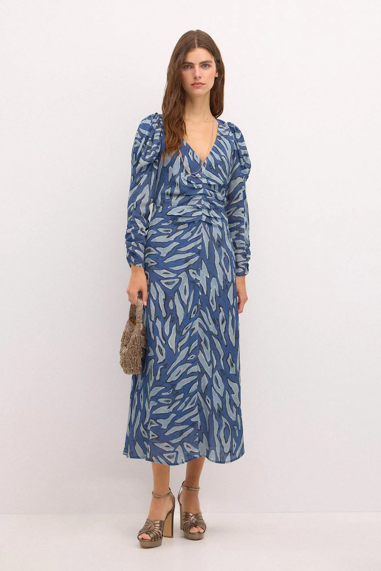 Hoss Intropia Rea. Vestido estampado.