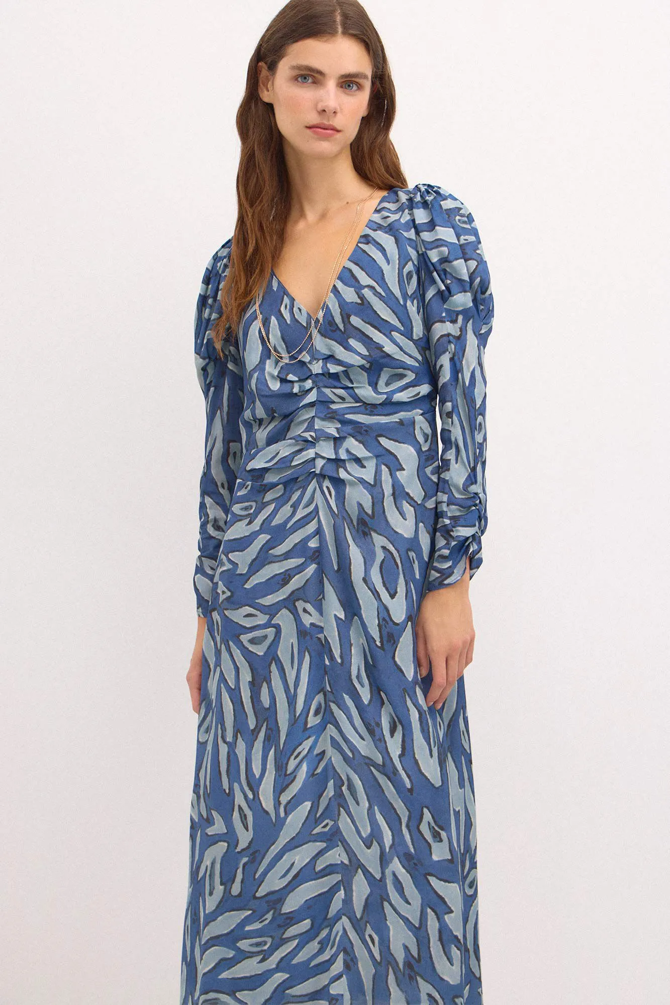 Hoss Intropia Rea. Vestido estampado.