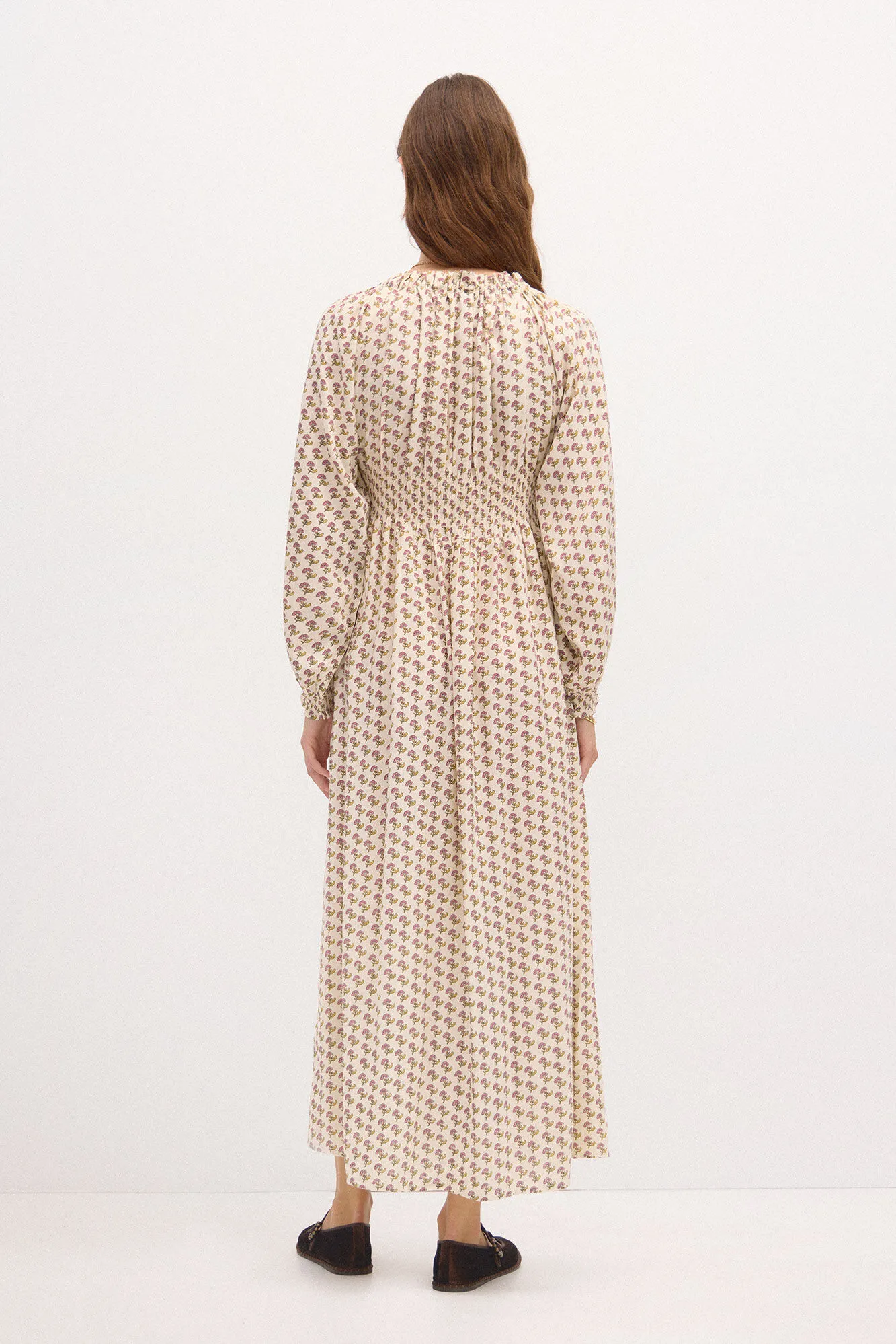 Hoss Intropia Romelia. Vestido estampado sello.