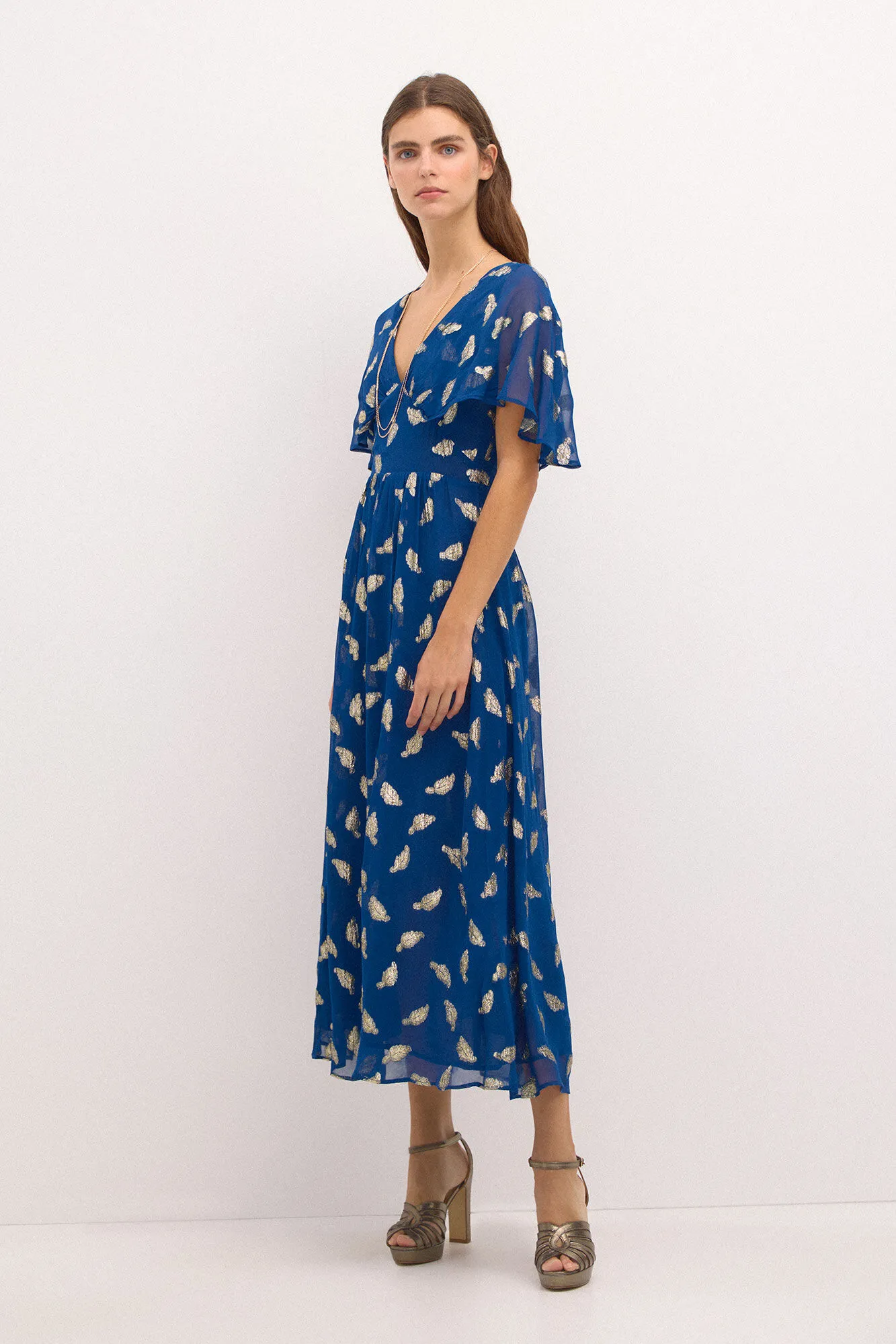 Hoss Intropia Romualda. Vestido lurex.