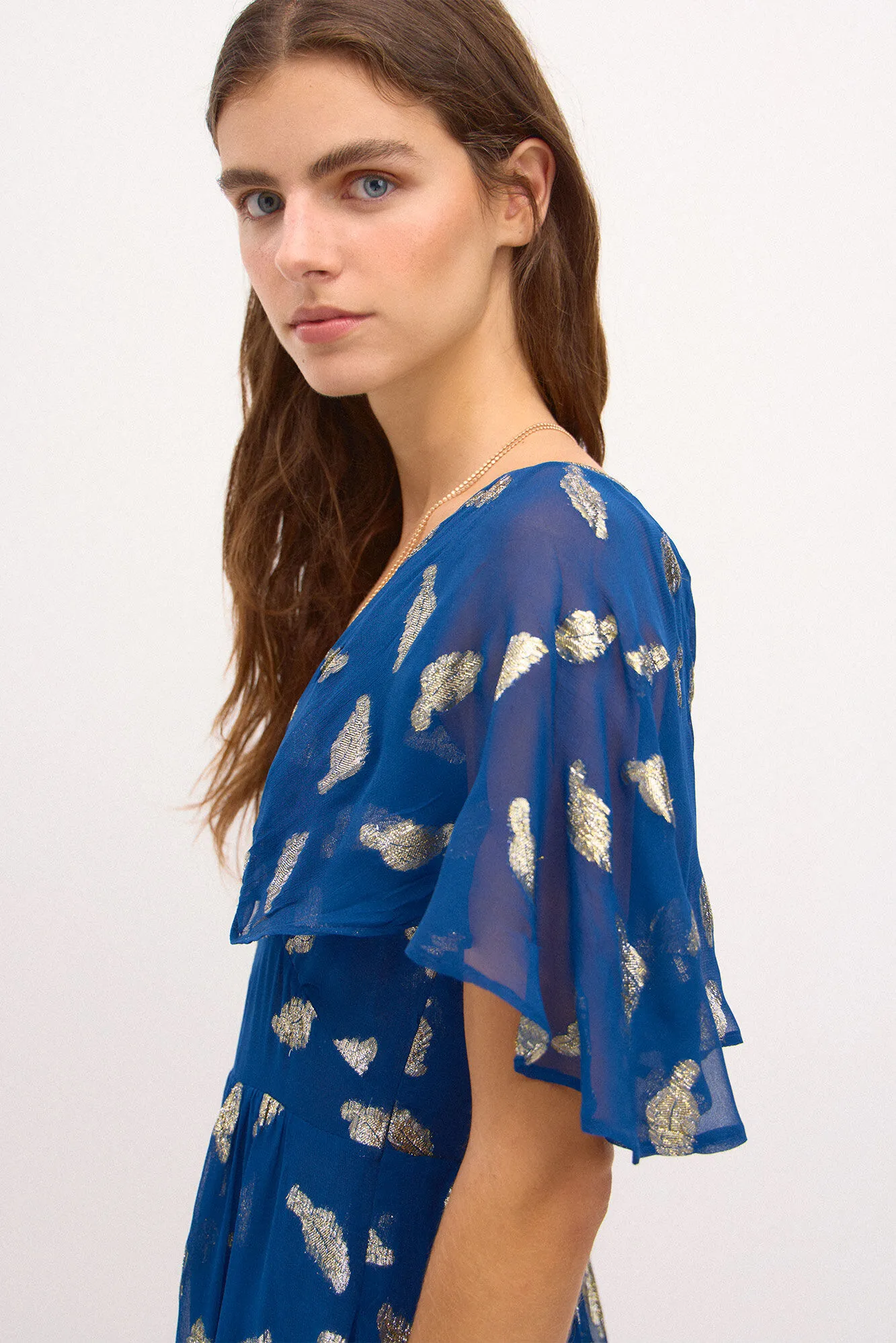 Hoss Intropia Romualda. Vestido lurex.