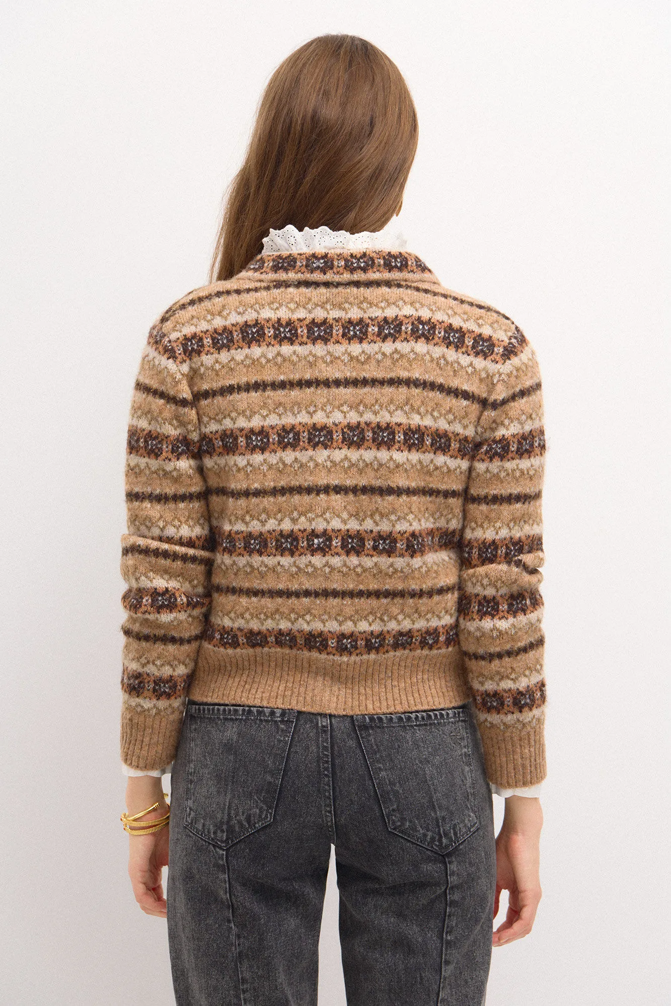 Hoss Intropia Tahira.Chaqueta greca