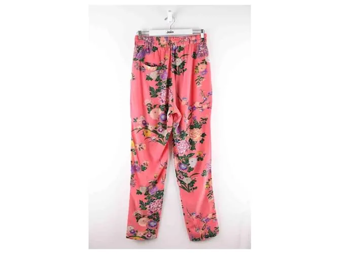 Isabel Marant Pantalones anchos rosas 