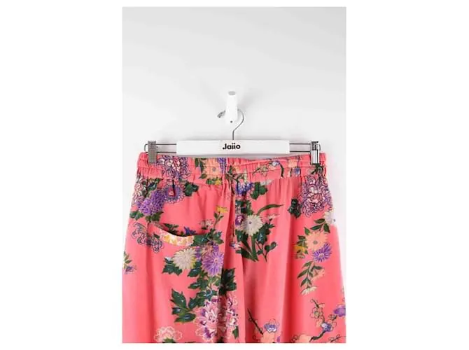 Isabel Marant Pantalones anchos rosas 