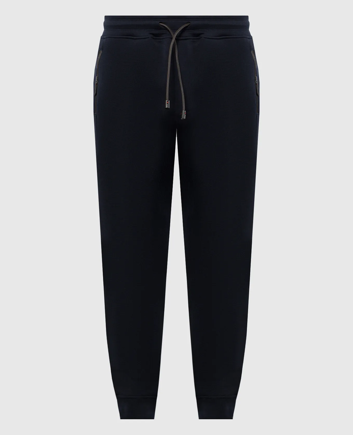 ISAIA Blue joggers with wool