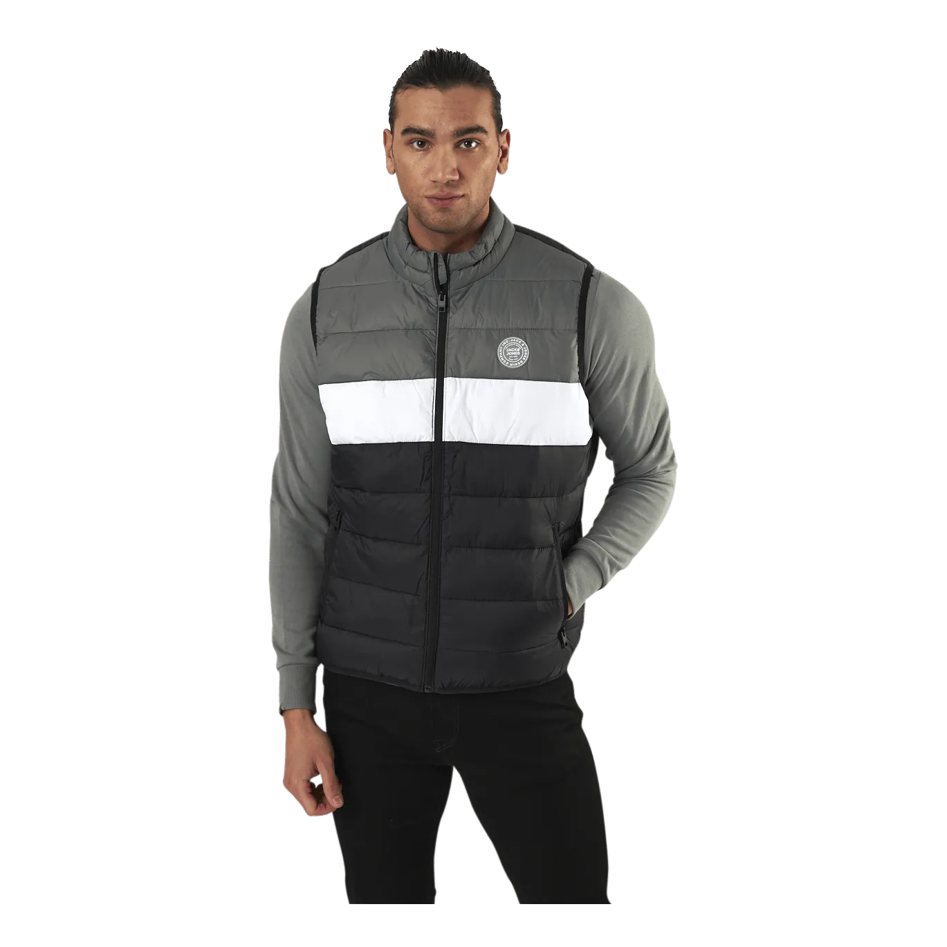 Jack & Jones Magic Bodywarmer Collar Blue