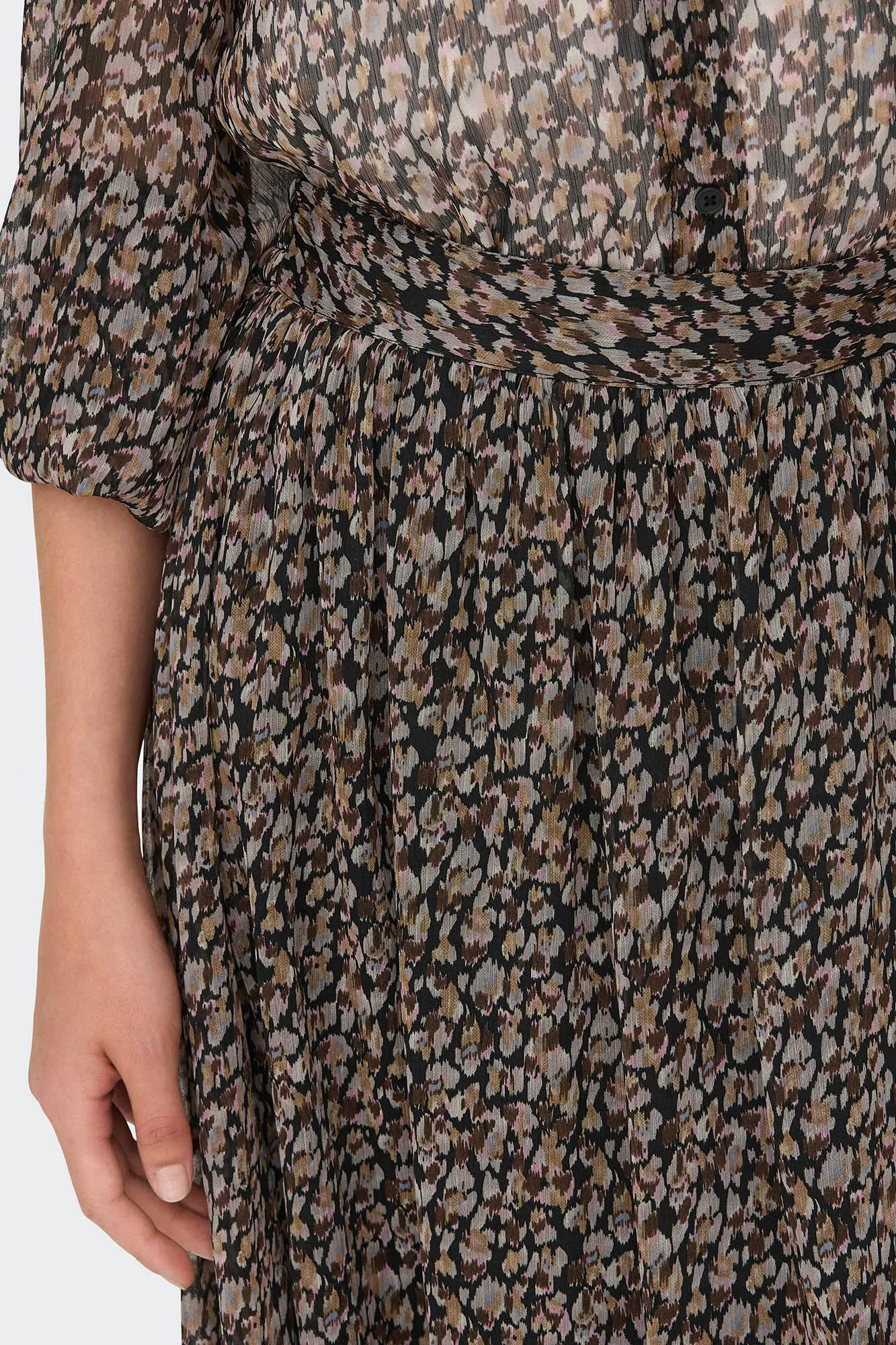 JDY Falda larga estampada