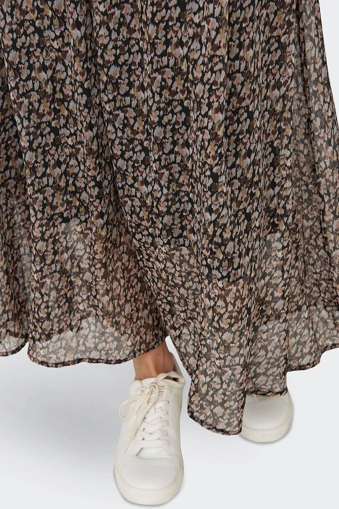 JDY Falda larga estampada