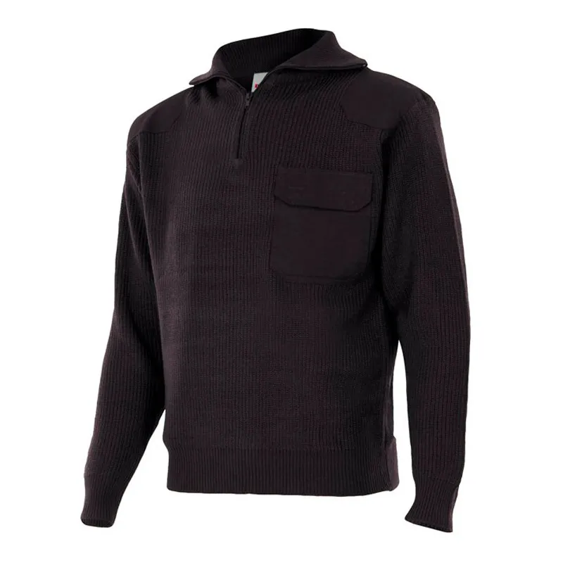 JERSEY DE TRABAJO PUNTO GRUESO DE CUELLO ALTO  VELILLA