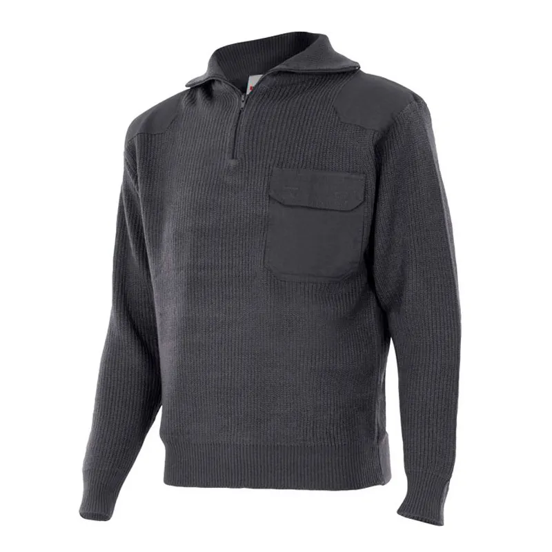 JERSEY DE TRABAJO PUNTO GRUESO DE CUELLO ALTO  VELILLA