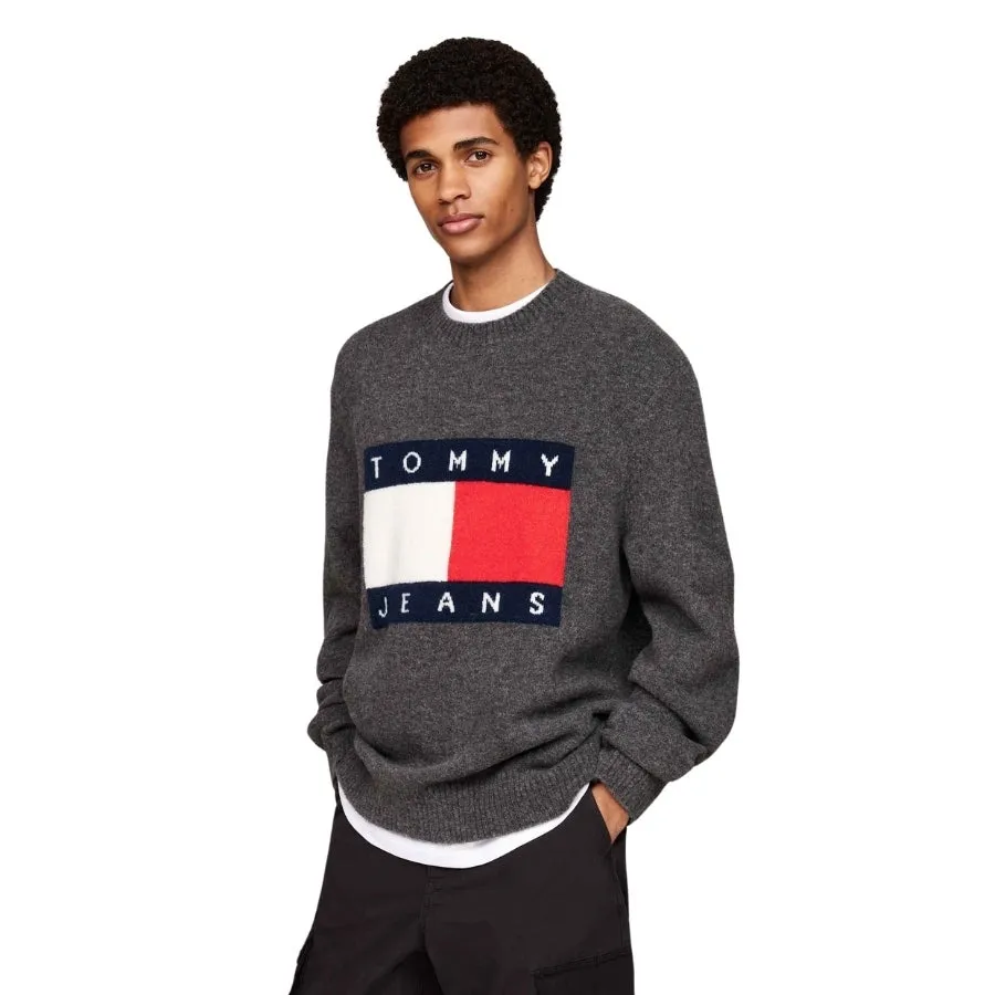  Jerseys Tommy jeans TJM Reg Melange Flag Sweater