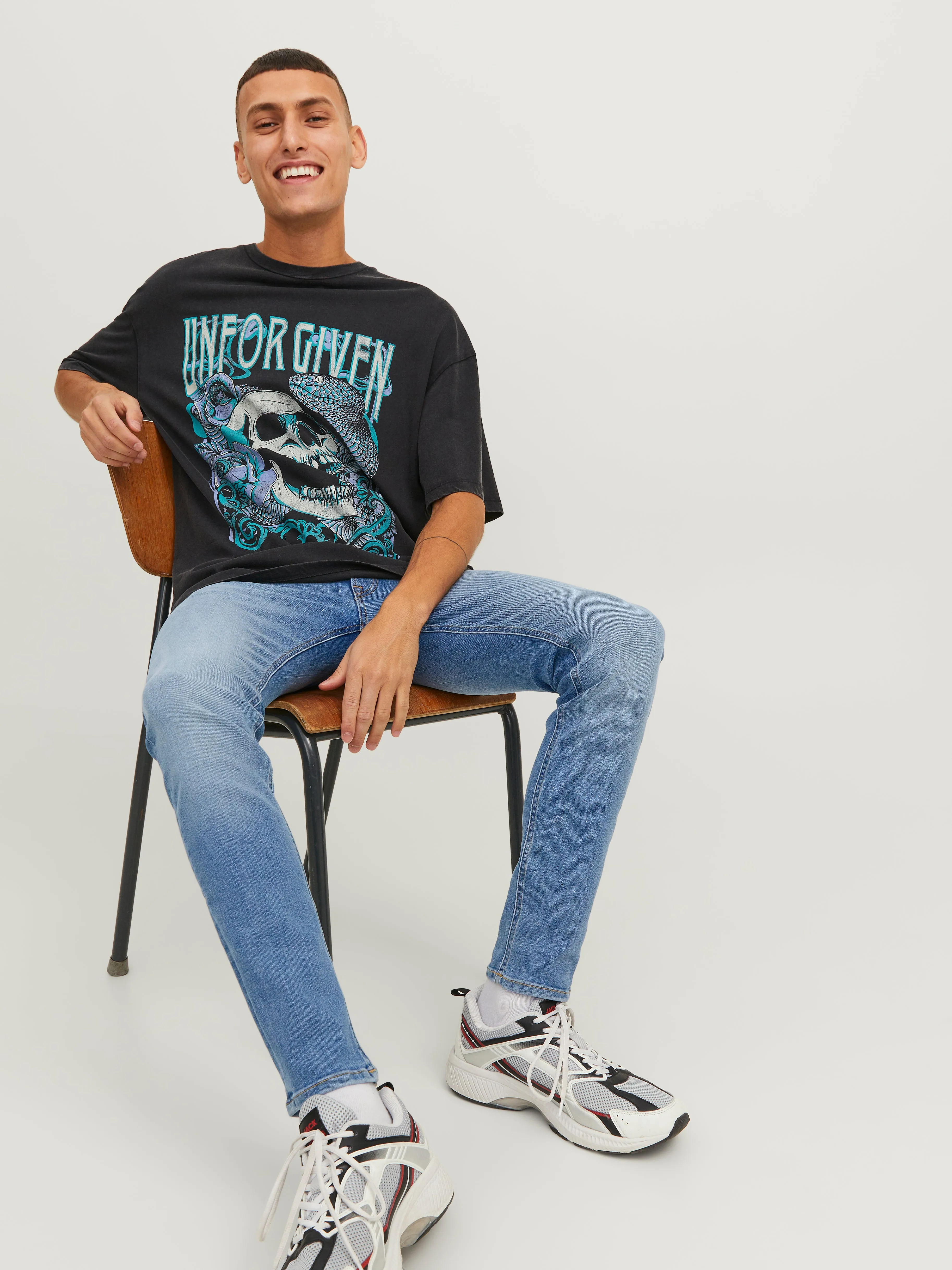 JJILIAM JJORIGINAL MF 770 Vaqueros de corte skinny | Azul intermedio | Jack & Jones®