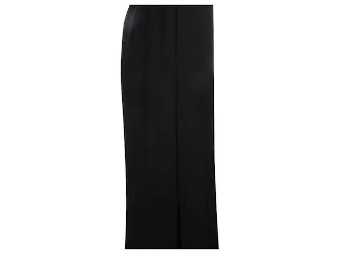 Jonathan Simkhai Pantalones anchos con abertura Negro 