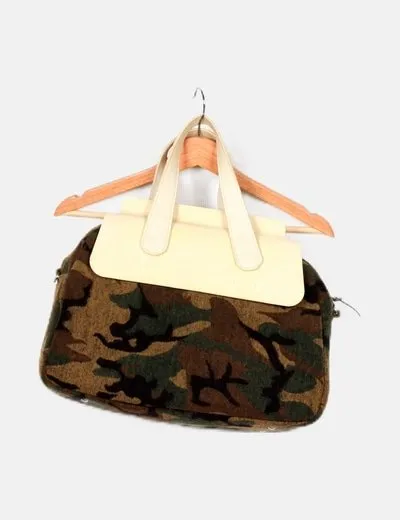 Ju´sto Bolsa viaje kaki camuflaje
