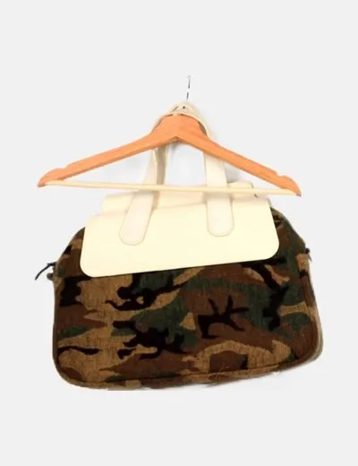 Ju´sto Bolsa viaje kaki camuflaje