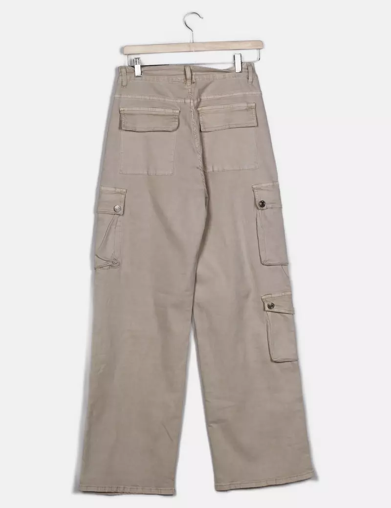 KIKISIX Pantalones cargo Anchos