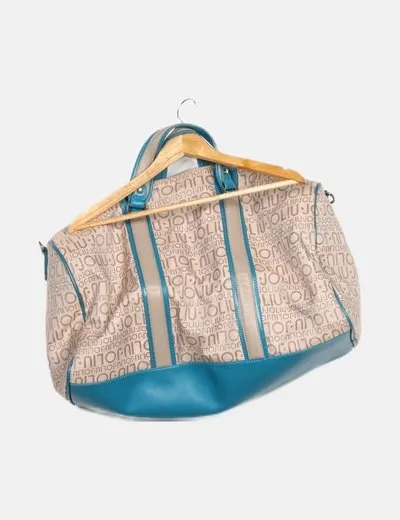 LIU·JO Bolsa de viaje beige logo