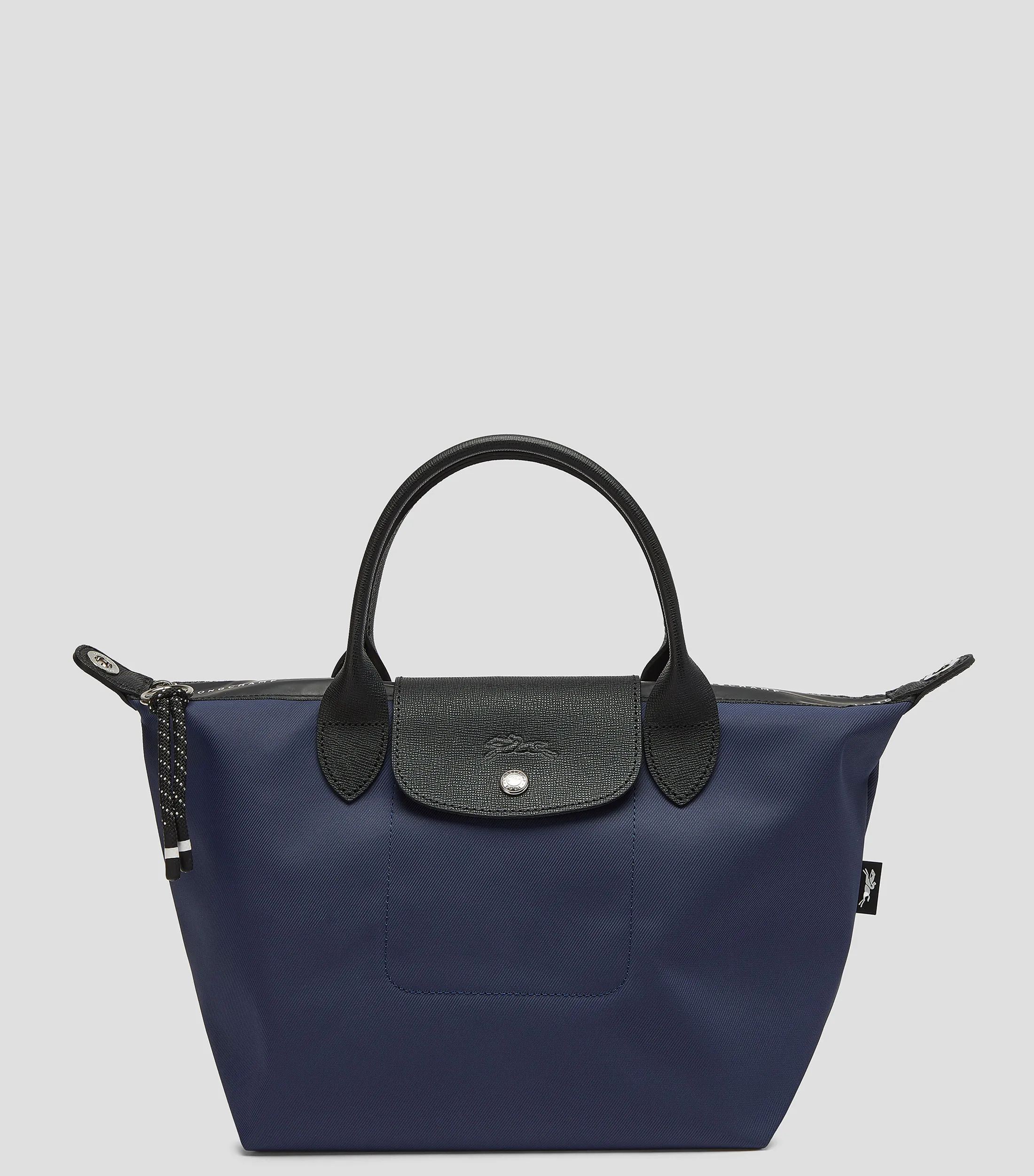 Longchamp Bolso satchel azul marino Mujer