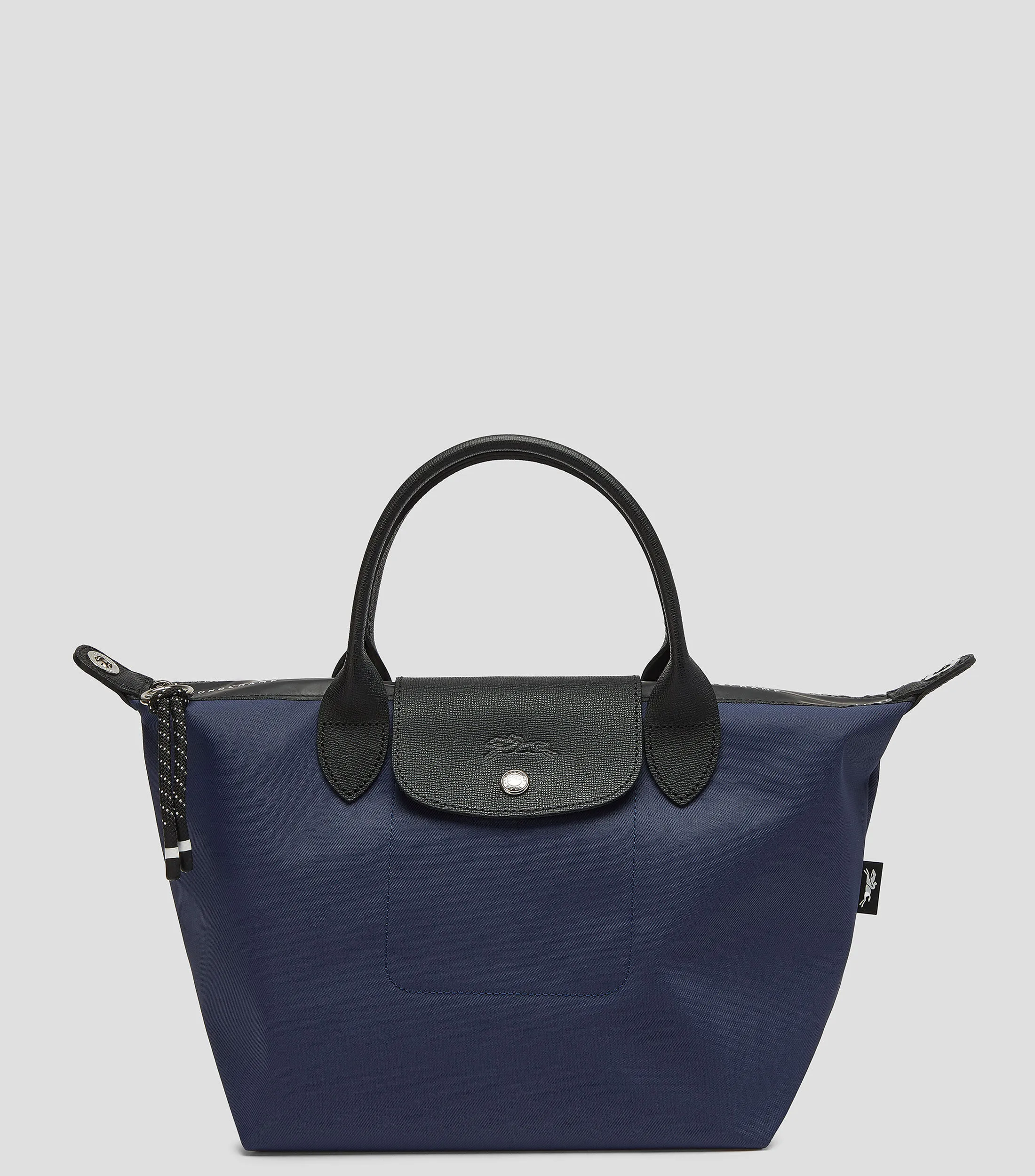 Longchamp Bolso satchel azul marino Mujer