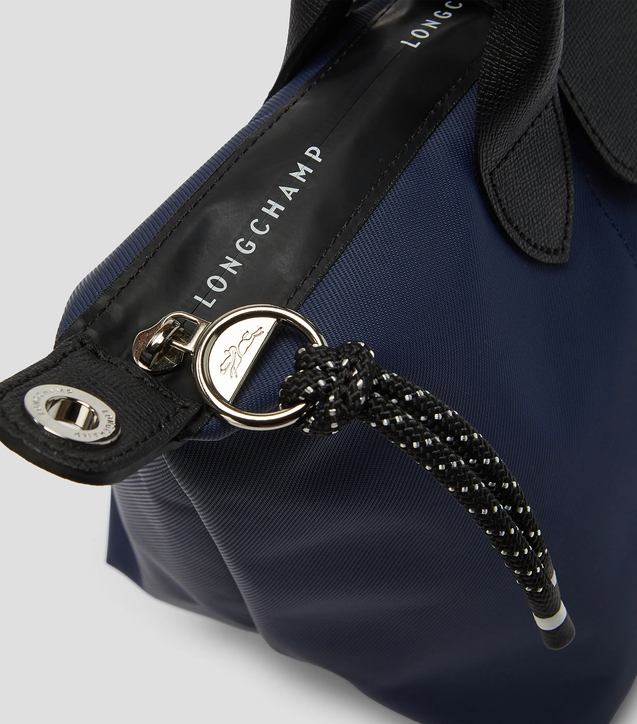Longchamp Bolso satchel azul marino Mujer