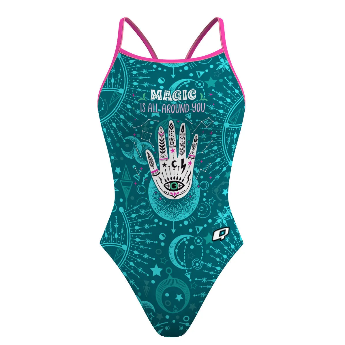 MAGIC IS ALL AROUND YOU  SKINNY STRAP SWIMSUIT