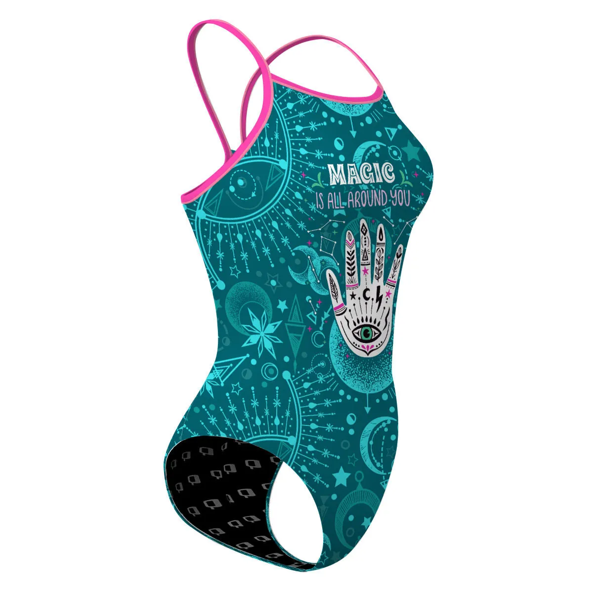 MAGIC IS ALL AROUND YOU  SKINNY STRAP SWIMSUIT