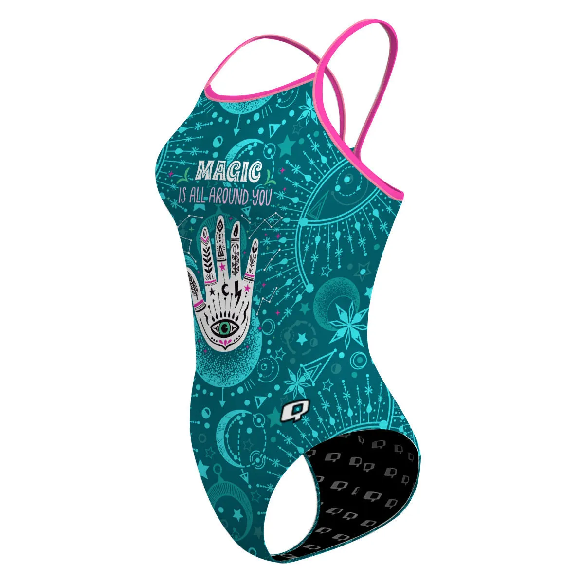 MAGIC IS ALL AROUND YOU  SKINNY STRAP SWIMSUIT