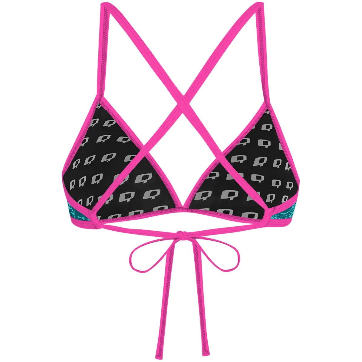 MAGIC IS ALL AROUND YOU  TIEBACK BIKINI TOP