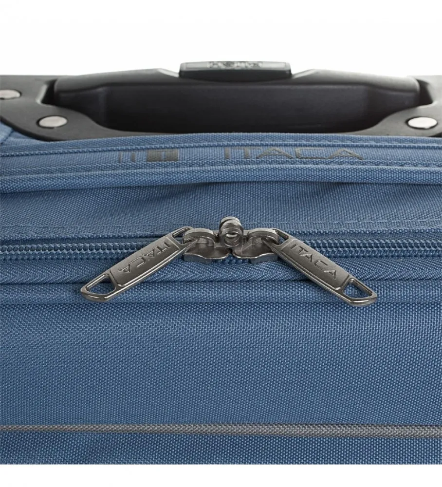 MALETA CABINA DE VIAJE 2 RUEDAS T71950 AZUL VAQUERO 55X39X18CM
