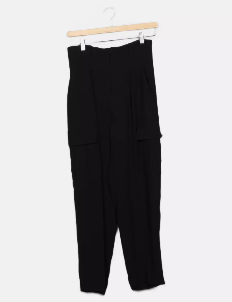 Mango Pantalones cargo Anchos
