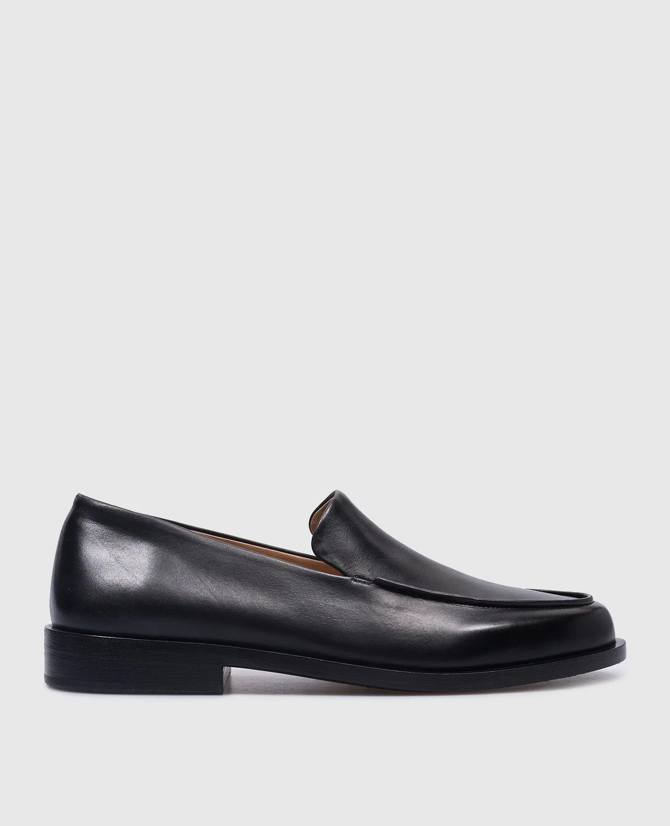 Marsell Black leather loafers