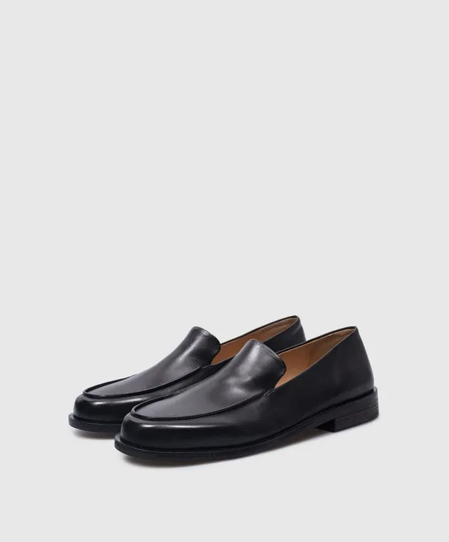 Marsell Black leather loafers