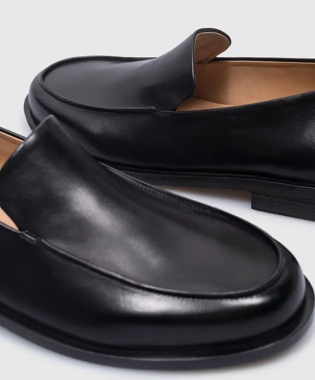 Marsell Black leather loafers