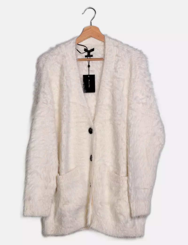 Massimo Dutti Chaqueta de punto de punto