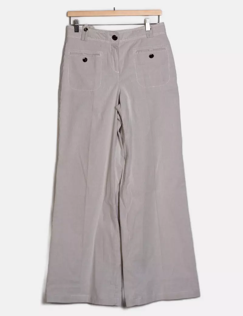 Massimo Dutti Pantalones chinos Anchos