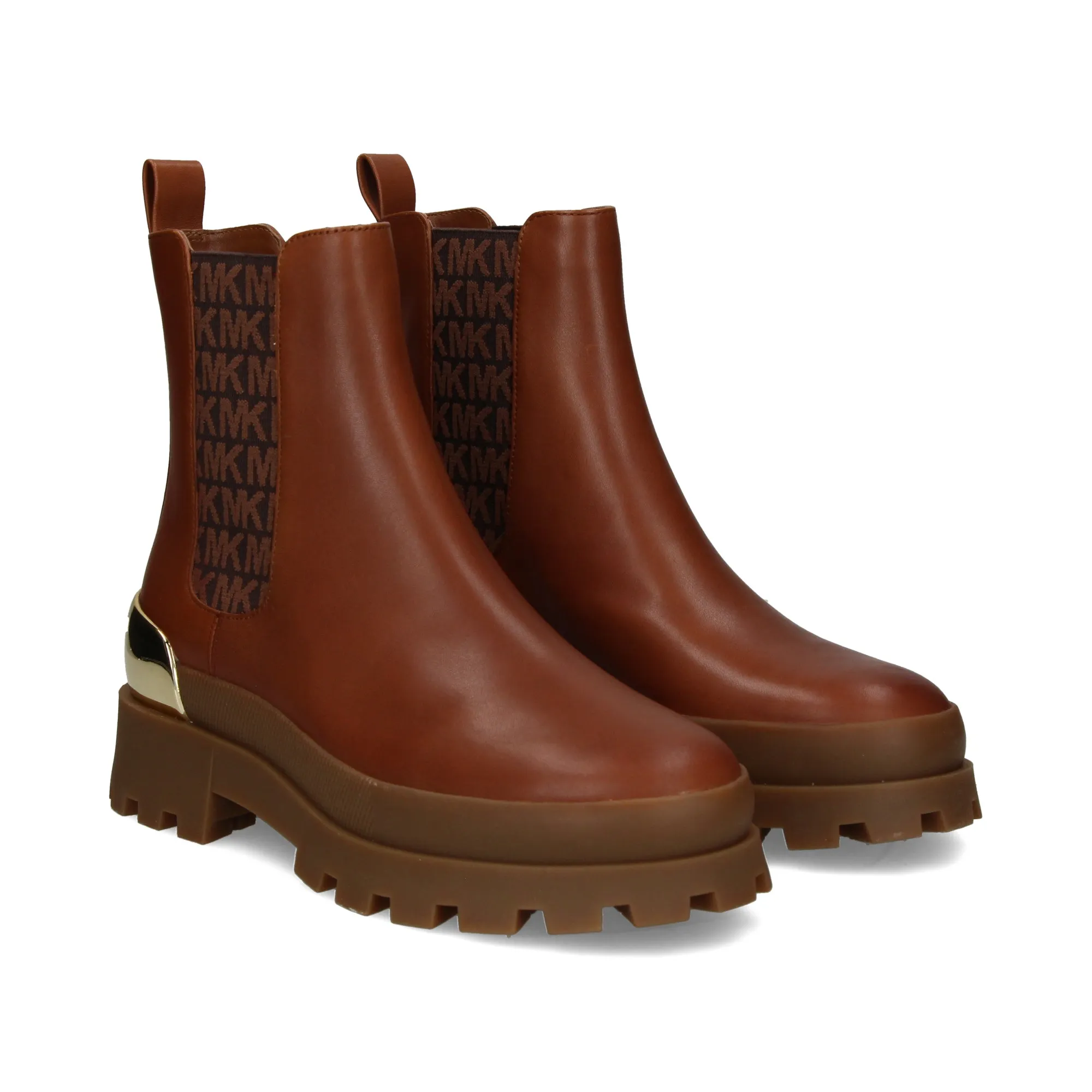 MICHAEL KORS Botines planos de Mujer 230 LUGGAGE
