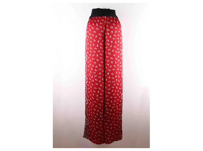 Michael Kors Pantalones anchos rojos Roja 