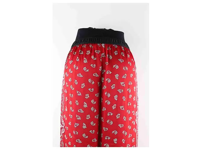 Michael Kors Pantalones anchos rojos Roja 