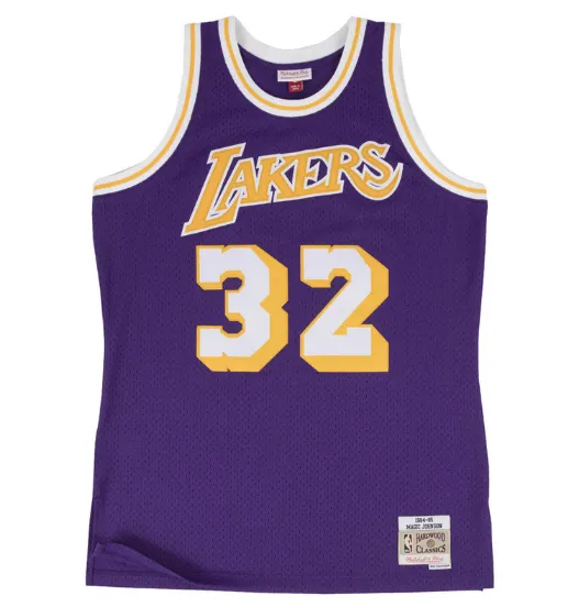 mitchell & ness camisilla lakers magic johnson