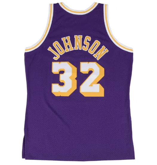 mitchell & ness camisilla lakers magic johnson