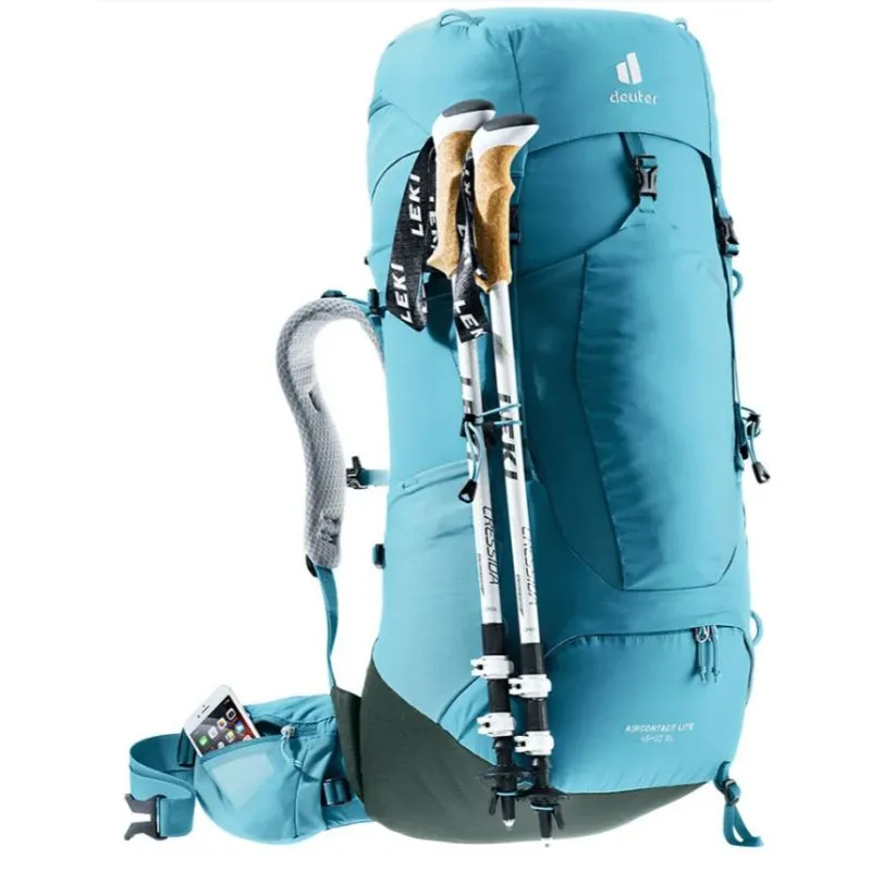 MOCHILA DEUTER AIRCONTACT LITE 45 + 10 SL (LAGOONIVY)