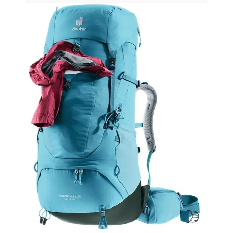 MOCHILA DEUTER AIRCONTACT LITE 45 + 10 SL (LAGOONIVY)