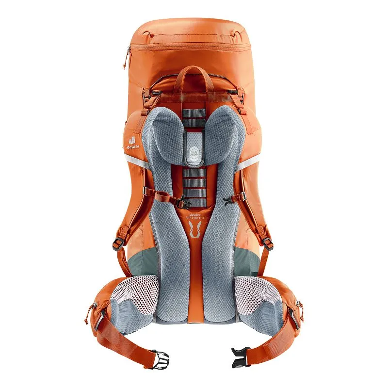 MOCHILA DEUTER AIRCONTACT LITE 50 + 10 (CASTAñOTEAL)