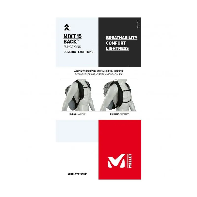 Mochila Millet Mixt 15 (Monumento)